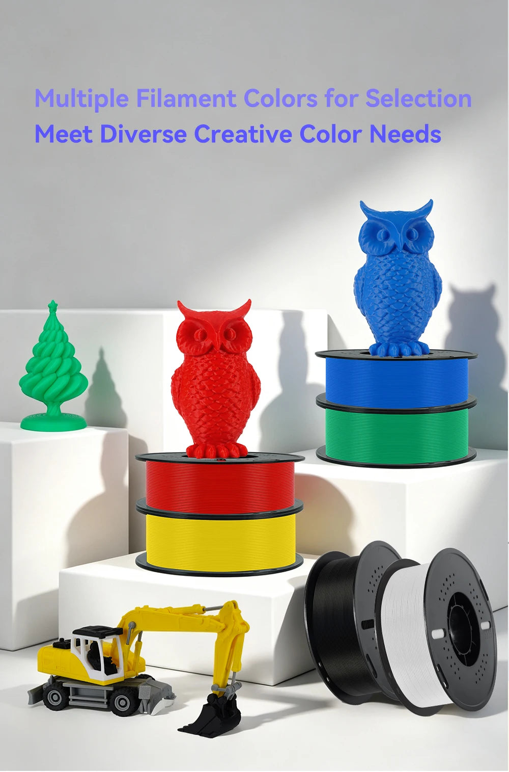 KINGROON 10rolls 1.75mm PLA Filament