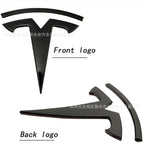 Tesla Model 3 & Model Y Metal Emblem Badge – Front & Rear Replacement