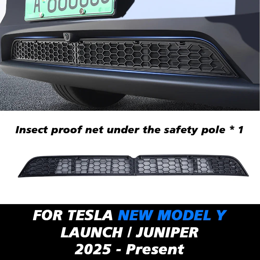Anti-Insect Grille Net & Air Inlet Dust Cover for Tesla Model Y & Y Juniper 2026