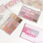 16-Color Earth Tone Eyeshadow Palette – Matte & Shimmer