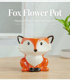 Cute Animal Ceramic Succulent Planter – Balcony & Desktop Home Decor