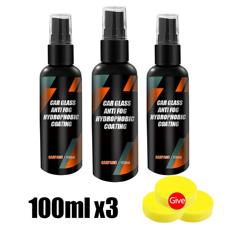 Hydrophobic Car Glass Water Repellent Spray – Anti-Rain Windshield Coating