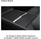 Center Console Protector Sticker for Tesla Model 3 Highland & Y Juniper (2024–2026)