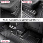 Underseat Seat Track Cover & Rail Guard for Tesla Model Y Juniper 2025–2026