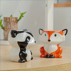 Cute Animal Ceramic Succulent Planter – Balcony & Desktop Home Decor