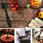 Handheld Meat Chopper & Ground Beef Smasher