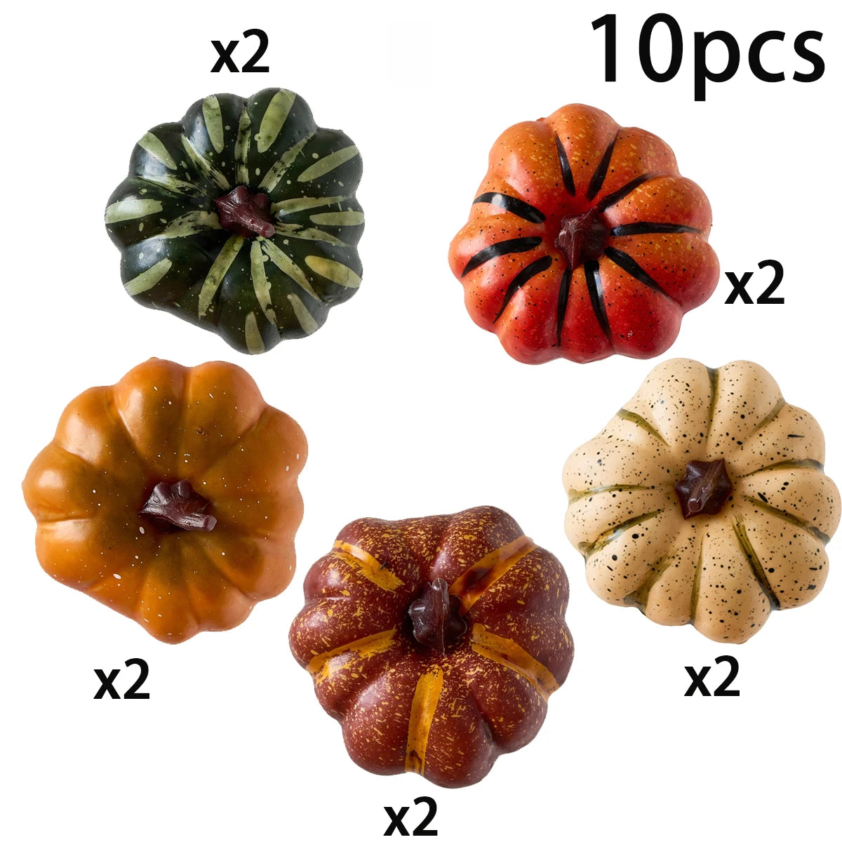 Autumn Faux Pumpkins – Thanksgiving, Halloween & Harvest Décor