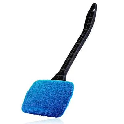 Long-Handle Car Windshield Cleaning Brush – Interior Auto Glass Wiper Kit