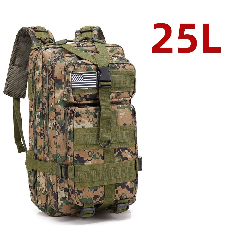 25L or 50L Waterproof Tactical Backpack