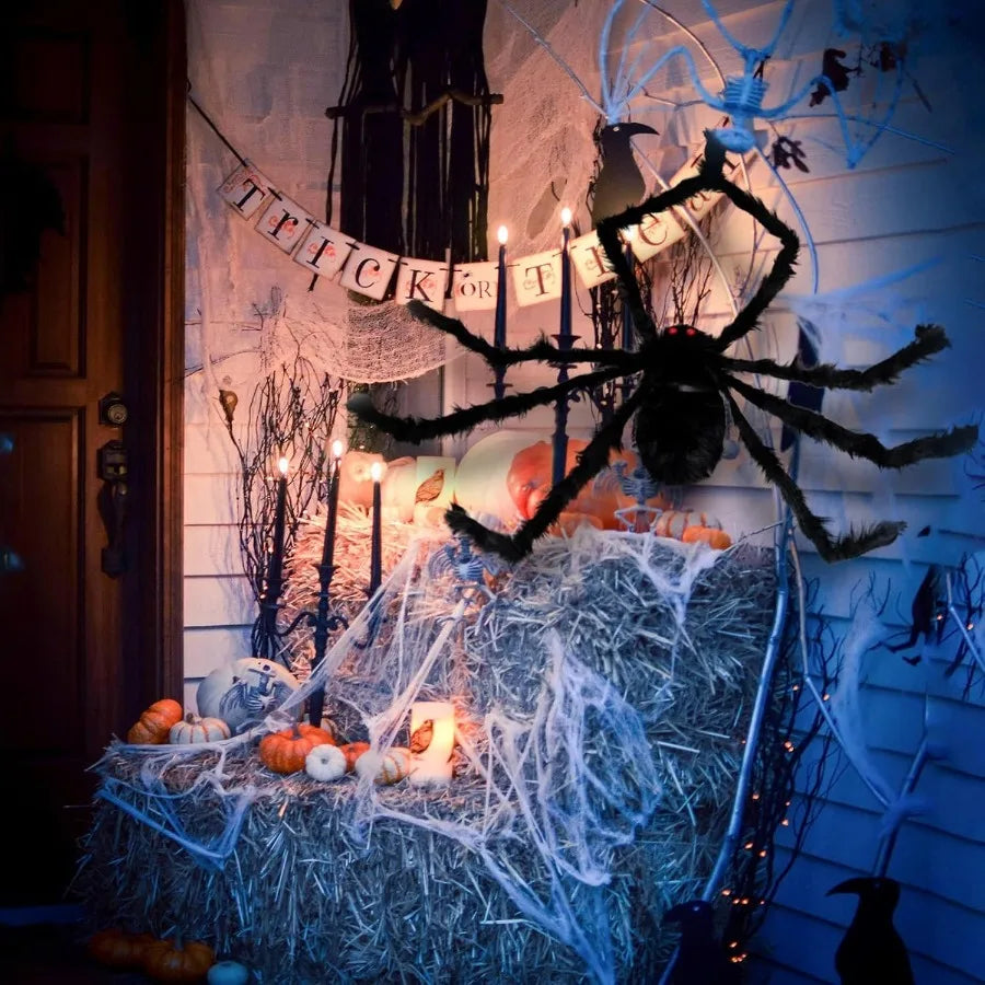 Halloween Giant Spider Decoration | Indoor & Outdoor Yard Prop