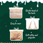 Santa Fake Belly & Butt Costume Props – Sponge Filling for Instant Santa Transformation
