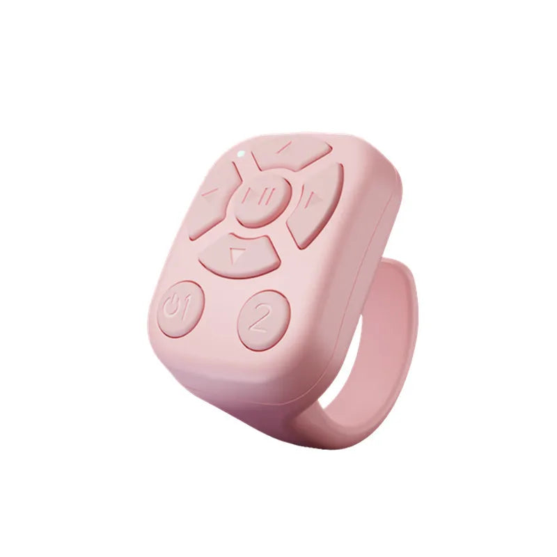 Bluetooth Scrolling Ring Remote – Page Turner & Camera Shutter Controller