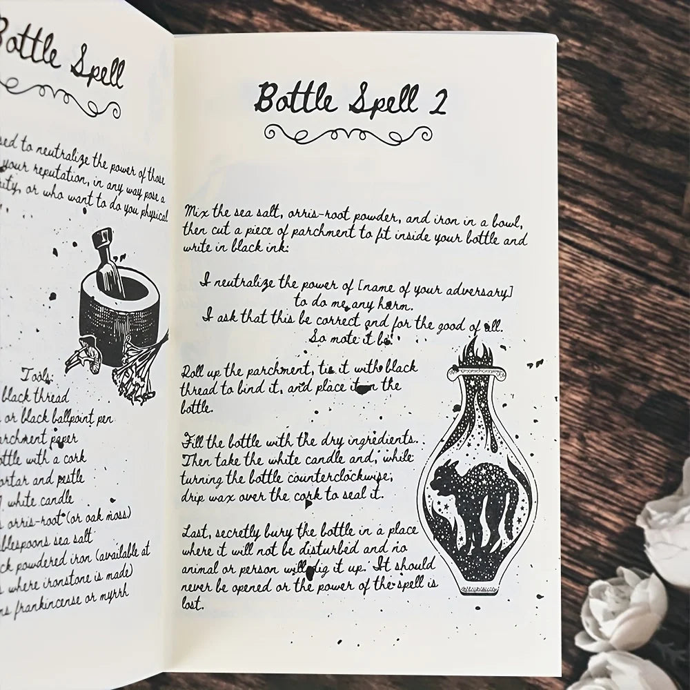 Witch Spells Book – Halloween, Birthday & Holiday Gift for Witches & Wizards