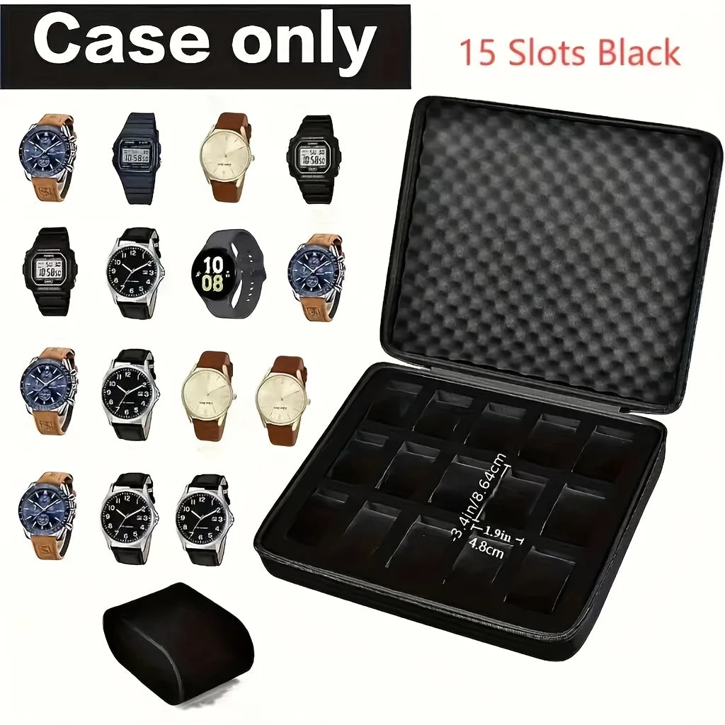 15 Slot Watch Storage Box