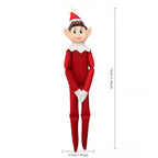 Christmas Elf Plush Doll – Festive Holiday Decoration & Ornament