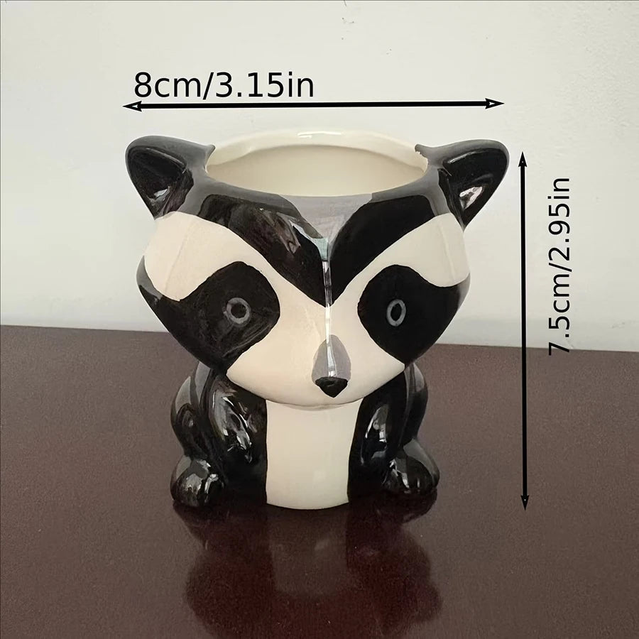 Cute Animal Ceramic Succulent Planter – Balcony & Desktop Home Decor