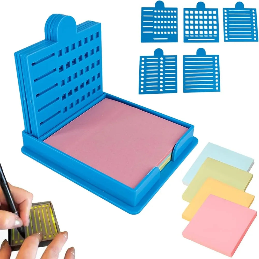 Sticky Note Organizer & Dispenser with Templates