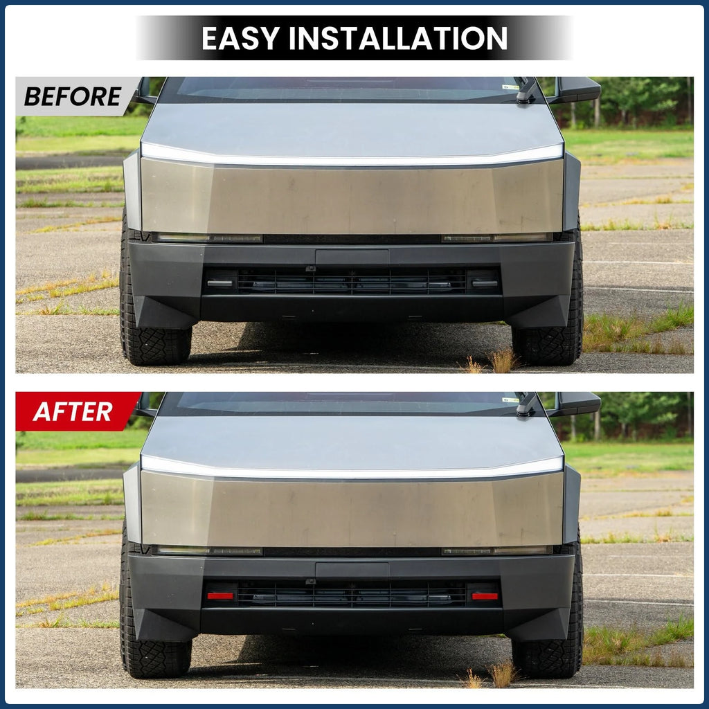 Tesla Cybertruck Tow Hook Covers (2-Pack) – Front Hitch Cover Accessories 2024-2025