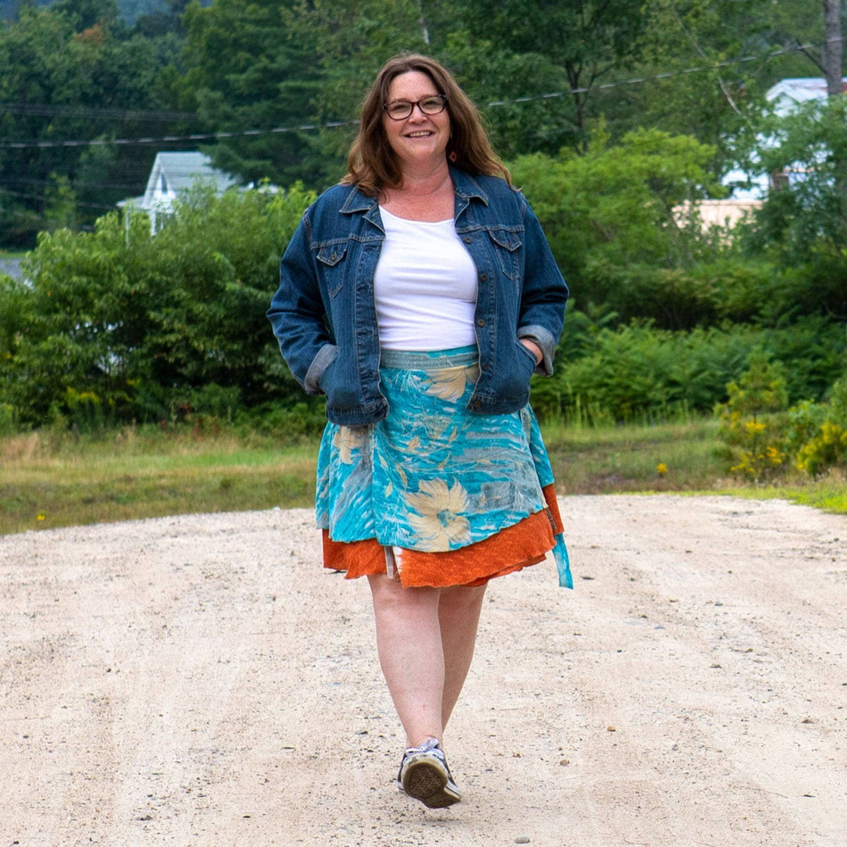 The Original Sari Wrap Skirt – Recycled, Reversible & Size-Inclusive