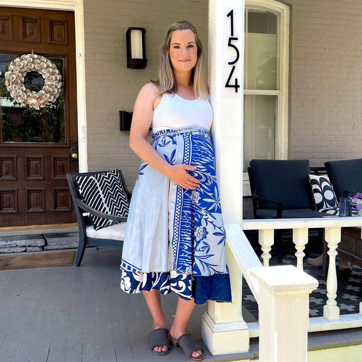 The Original Sari Wrap Skirt – Recycled, Reversible & Size-Inclusive