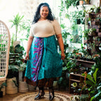 The Original Sari Wrap Skirt – Recycled, Reversible & Size-Inclusive
