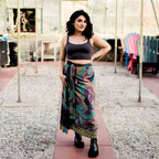 The Original Sari Wrap Skirt – Recycled, Reversible & Size-Inclusive