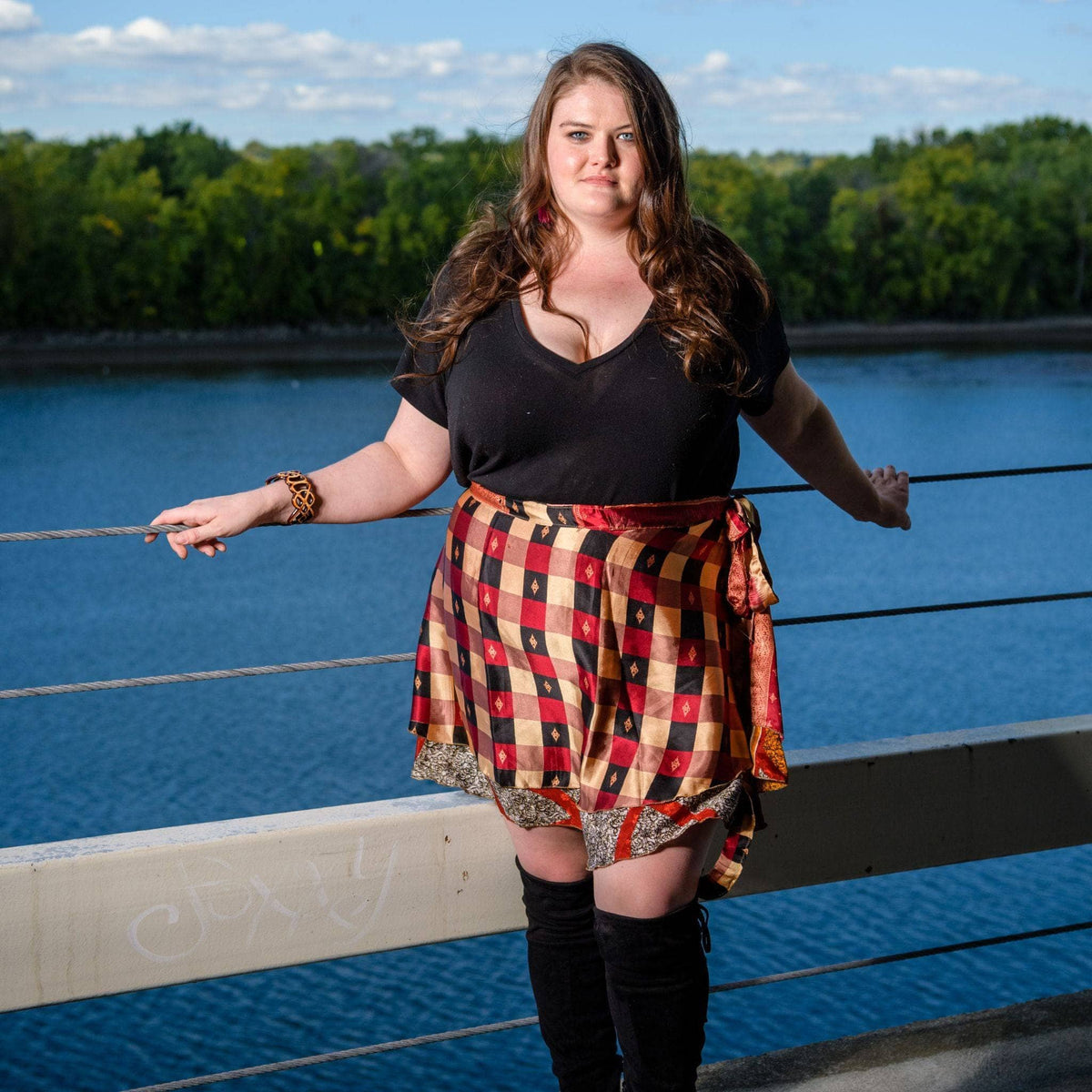 The Original Sari Wrap Skirt – Recycled, Reversible & Size-Inclusive