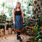 The Original Sari Wrap Skirt – Recycled, Reversible & Size-Inclusive