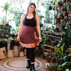 The Original Sari Wrap Skirt – Recycled, Reversible & Size-Inclusive