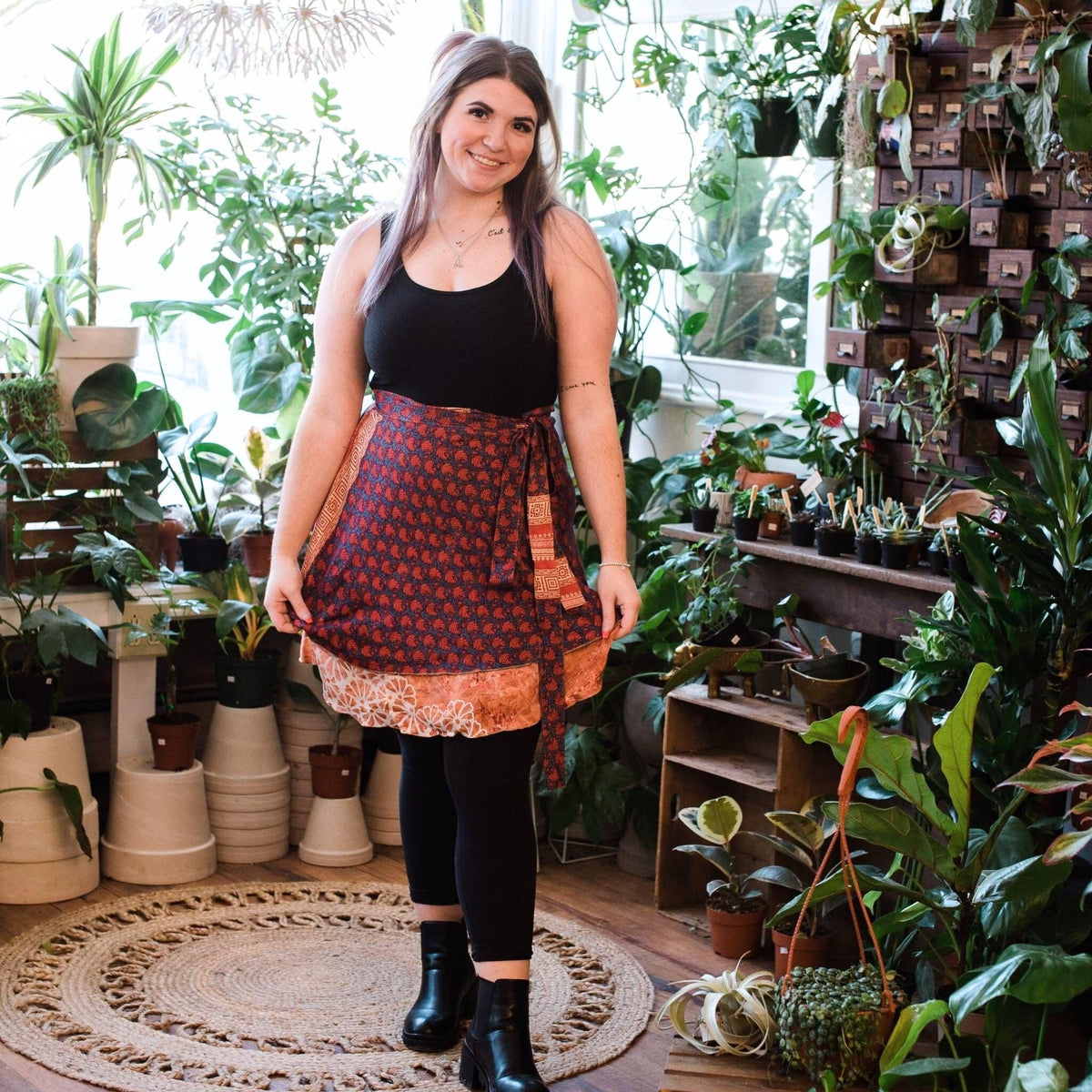 The Original Sari Wrap Skirt – Recycled, Reversible & Size-Inclusive
