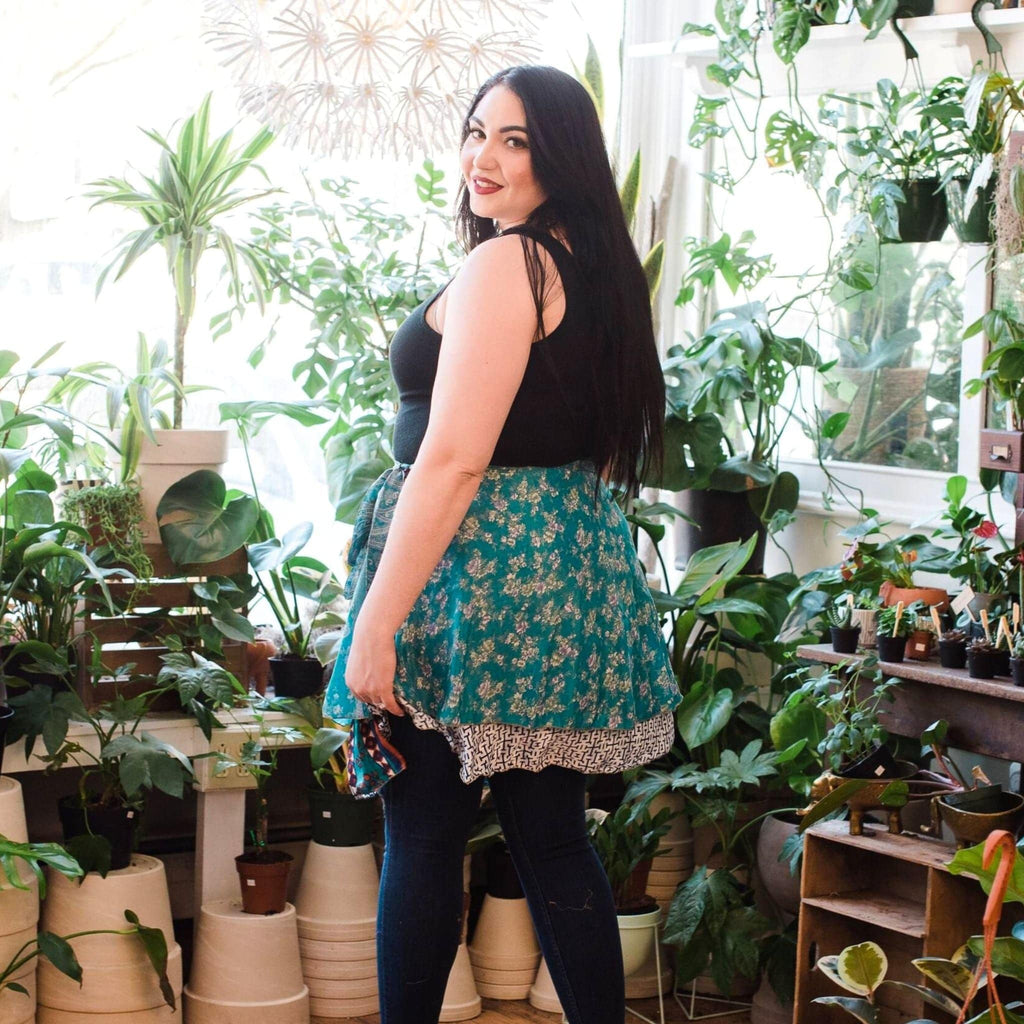 The Original Sari Wrap Skirt – Recycled, Reversible & Size-Inclusive