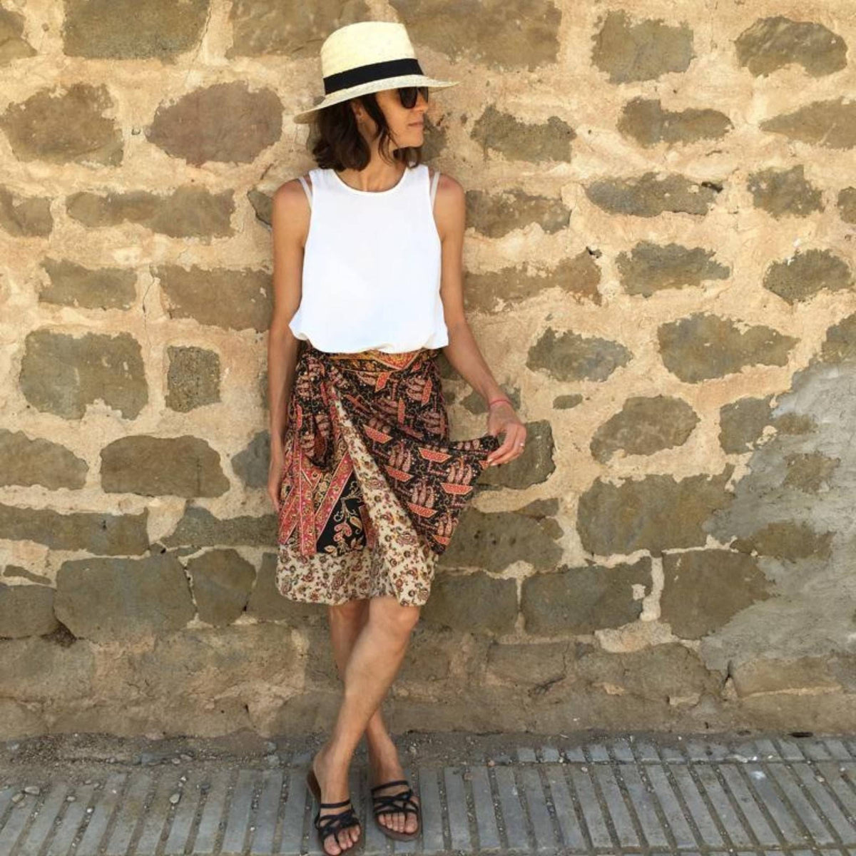 The Original Sari Wrap Skirt – Recycled, Reversible & Size-Inclusive