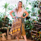 The Original Sari Wrap Skirt – Recycled, Reversible & Size-Inclusive