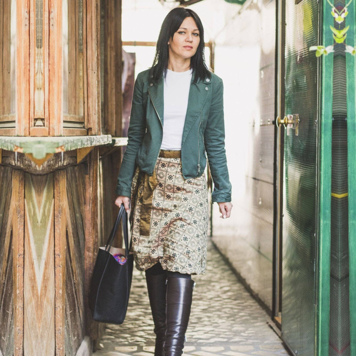 The Original Sari Wrap Skirt – Recycled, Reversible & Size-Inclusive