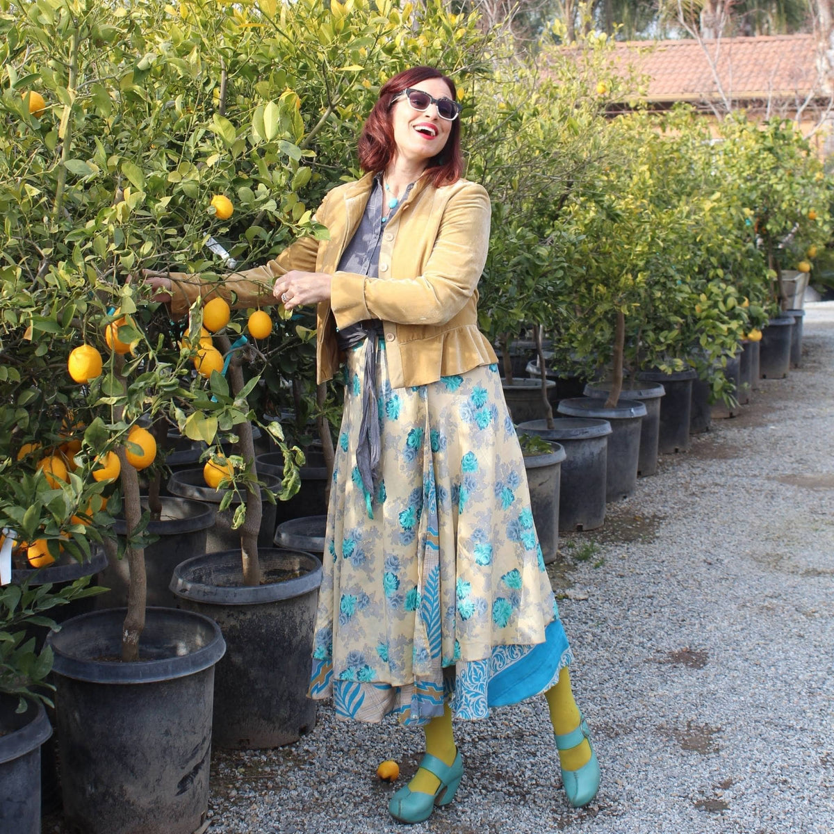 The Original Sari Wrap Skirt – Recycled, Reversible & Size-Inclusive