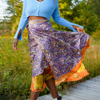 The Original Sari Wrap Skirt – Recycled, Reversible & Size-Inclusive